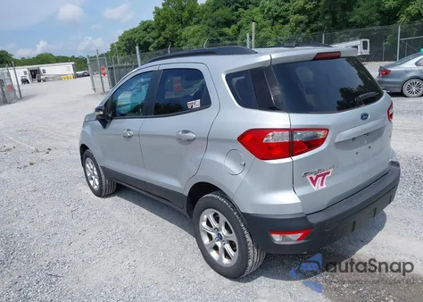 2020 Ford Ecosport Se z USA, uszkodzony, nr VIN MAJ6S3GL8LC324795